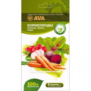 Удобрение AVA для корнеплодов, 100 г (дой-пак) - картинка 1