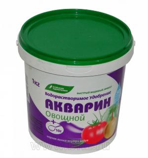 Комплексное минеральное удобрение Акварин "Овощной", 1 кг - картинка 1